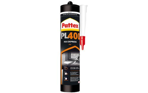 Walraven-Klebstoff-Pattex-PL400-PU-Express-495g-1K-PU-Klebstoff-schleifbar-HE-PL4CW gallery number 1